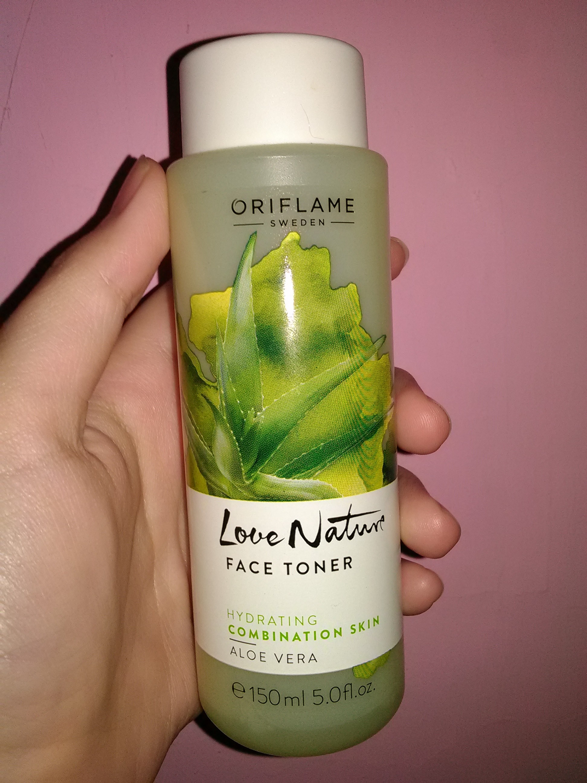 oriflame aloe vera toner